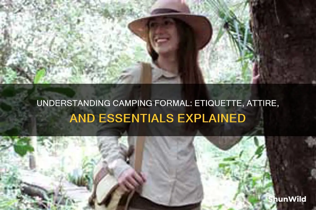 what is camping formal