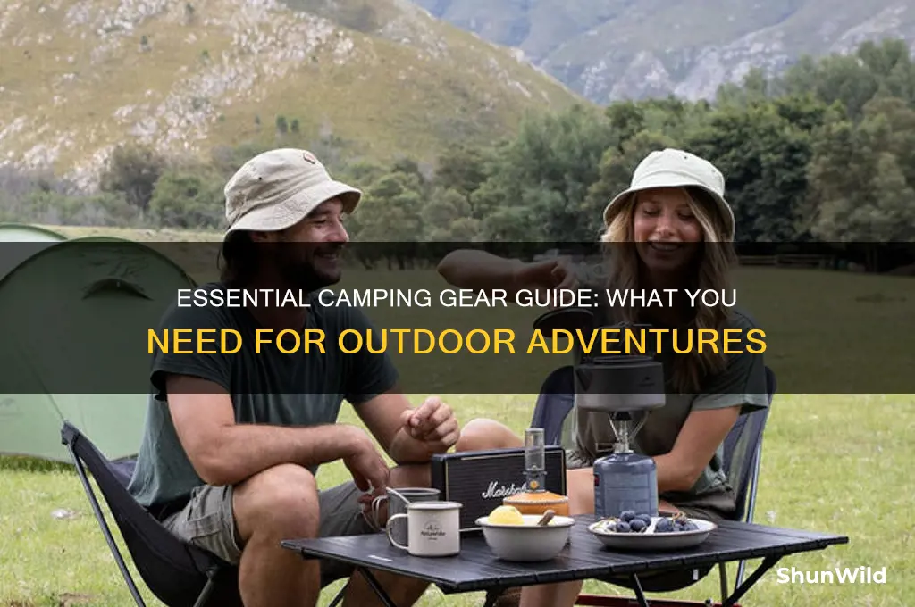 what is camping gear