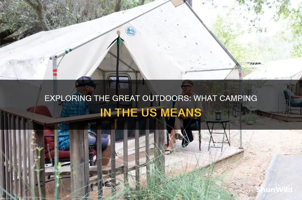 what is camping in us