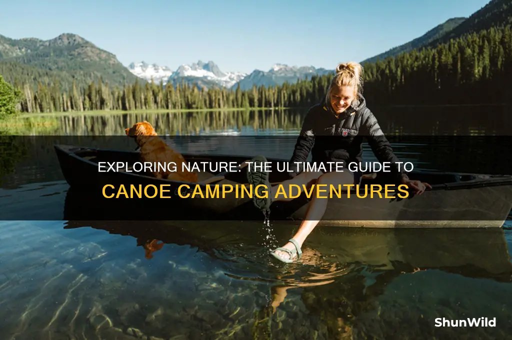 what is canoe camping