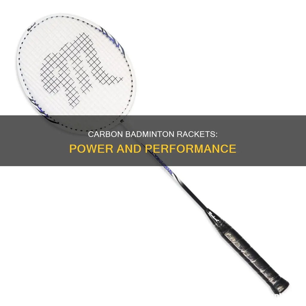 what is carbon badminton racket