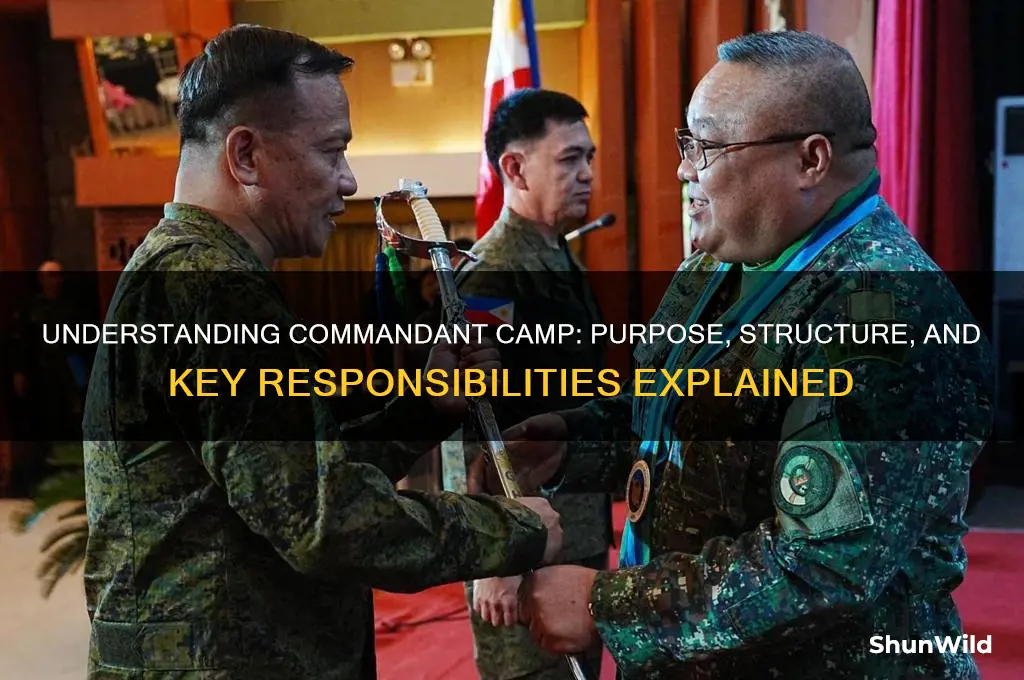 what is commandant camp
