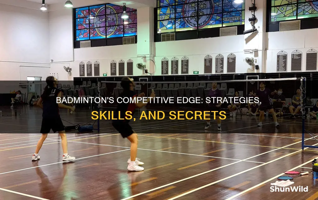 what is competitive badminton