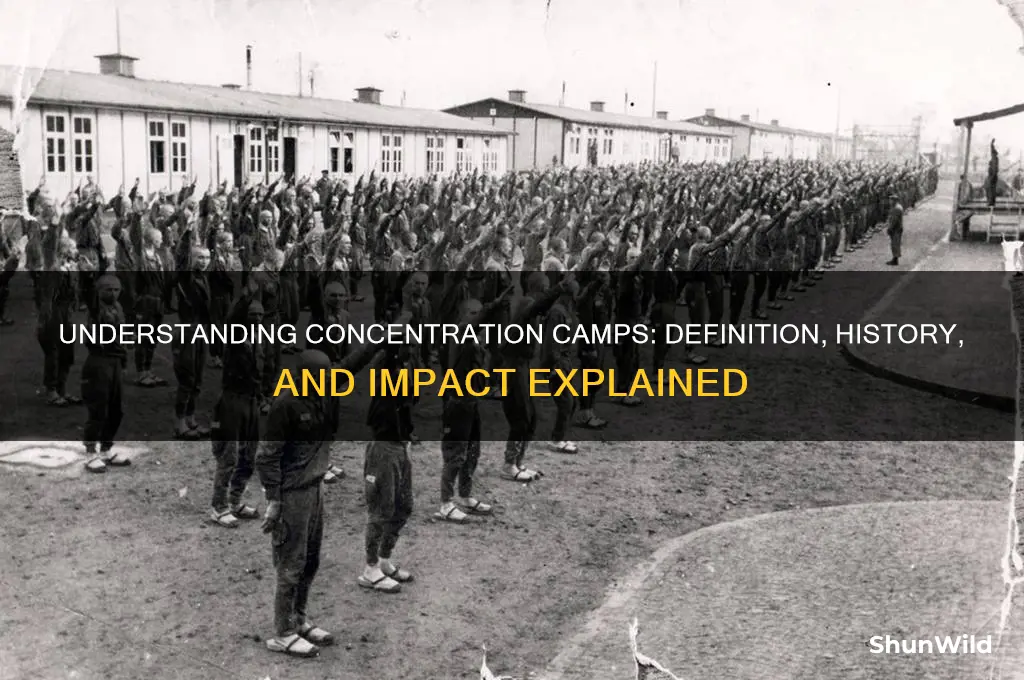 what is concentration camps meaning