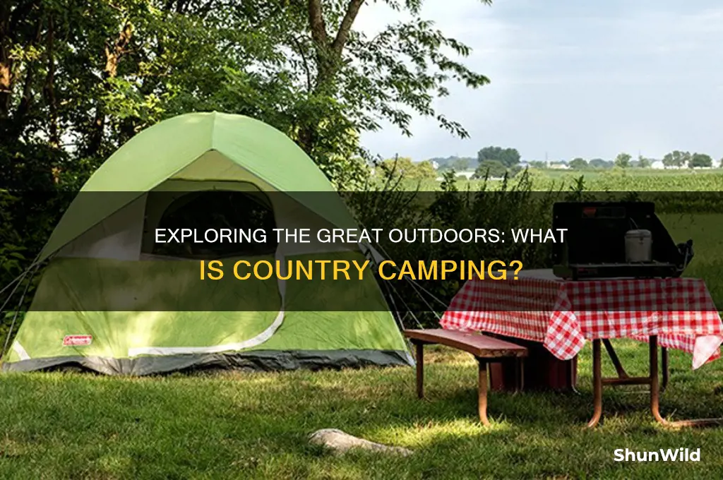 what is country camping