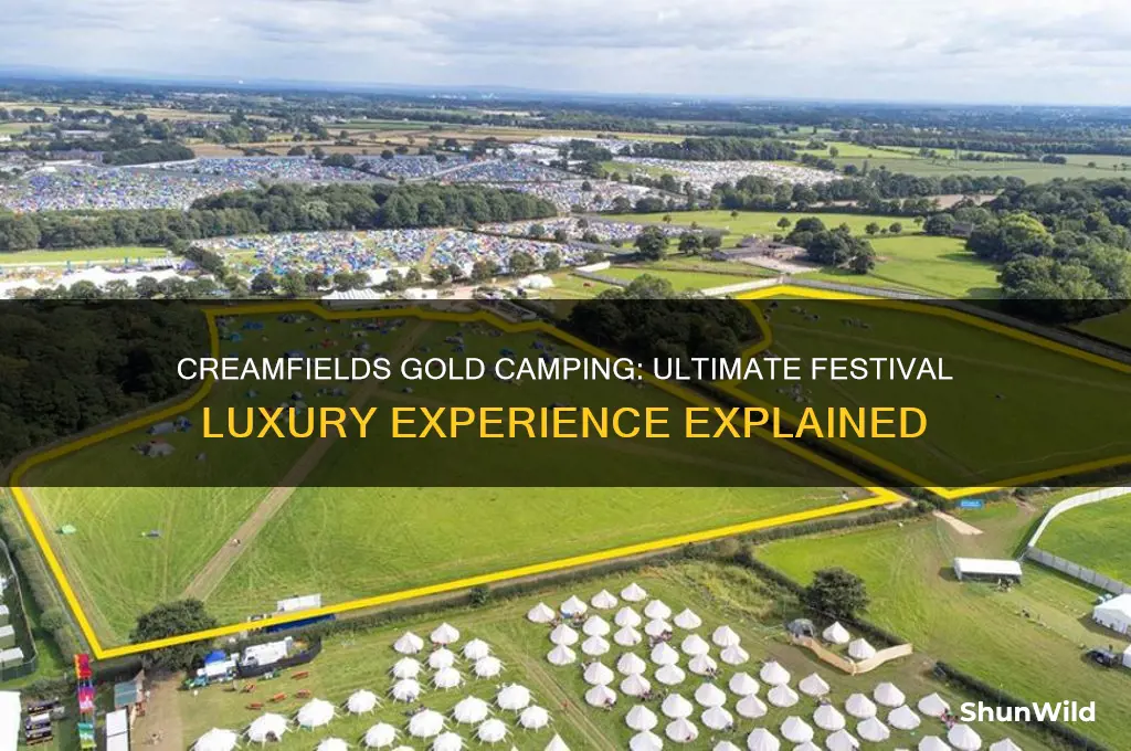 what is creamfields gold camping