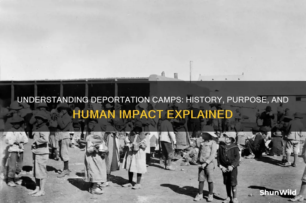 what is deportation camp