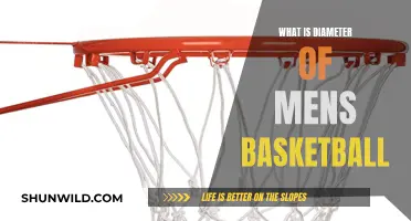 The Standard Diameter for Men's Basketballs