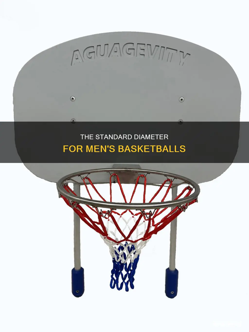 what is diameter of mens basketball
