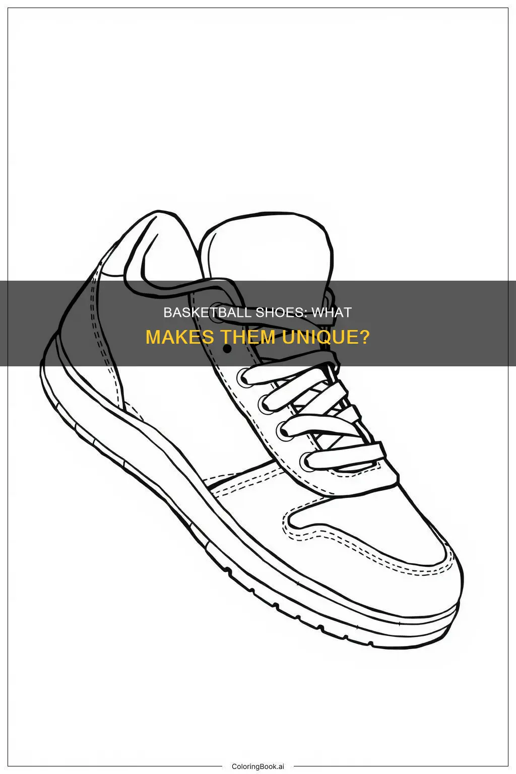 what is different about basketball shoes