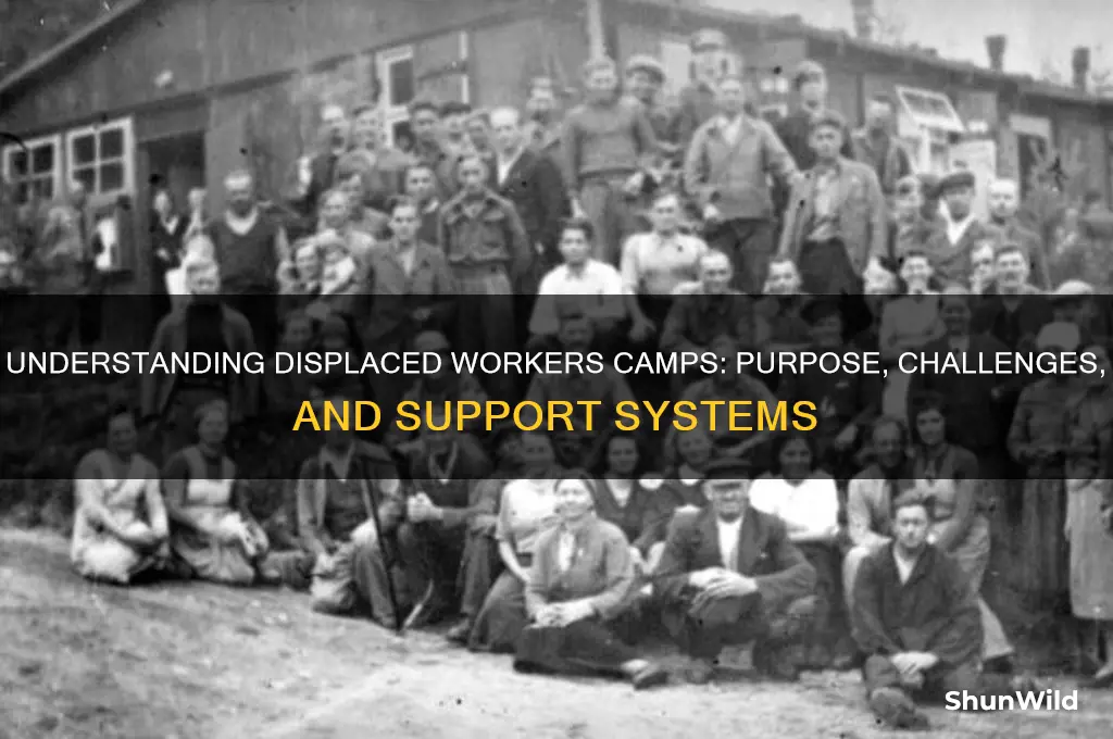 what is displaced workers camp