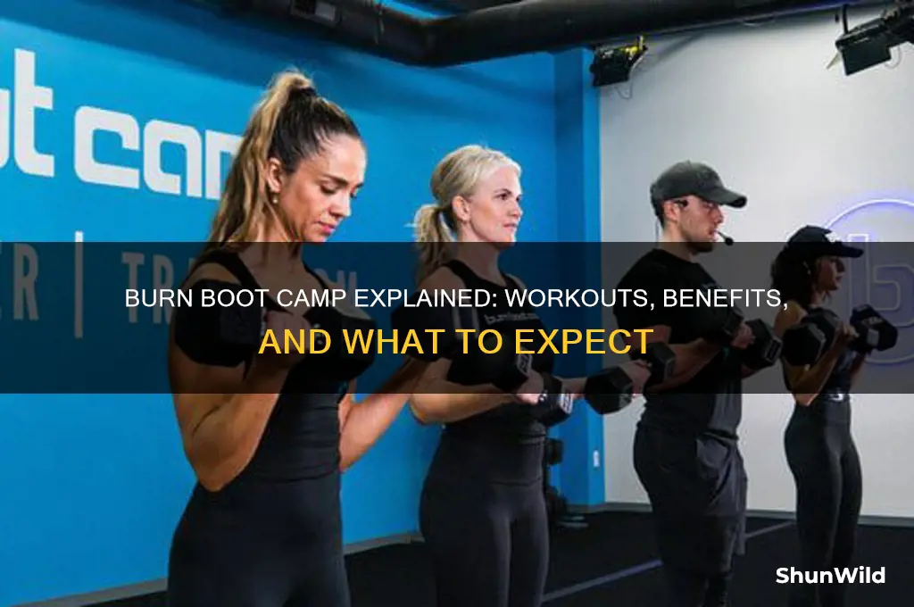 what is done at burn boot camp