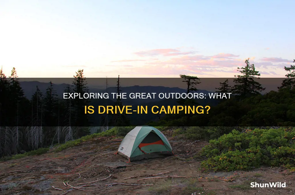 what is drive in camping