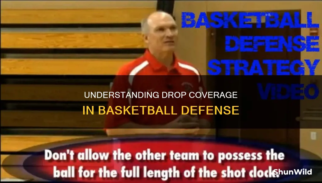 what is drop coverage in basketball