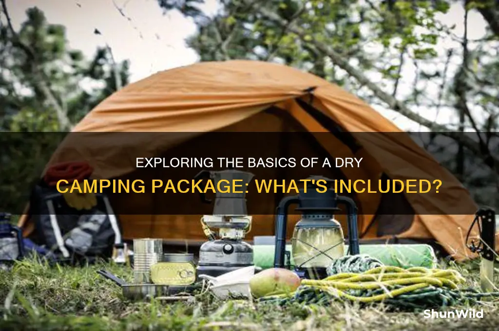 what is dry camping package