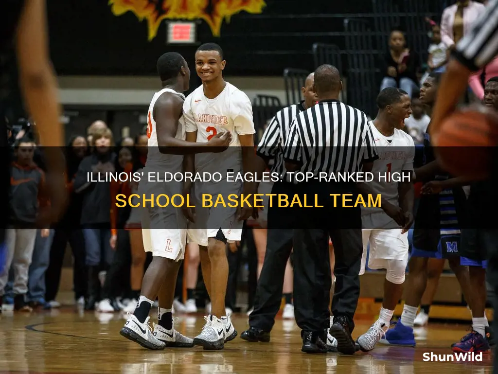 what is eldorado high school basketball ranked in illinois