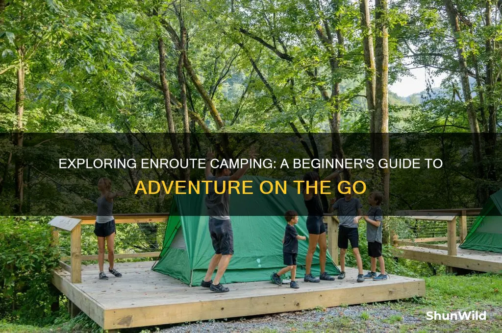 what is enroute camping