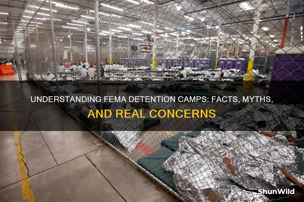 what is fema detention camps