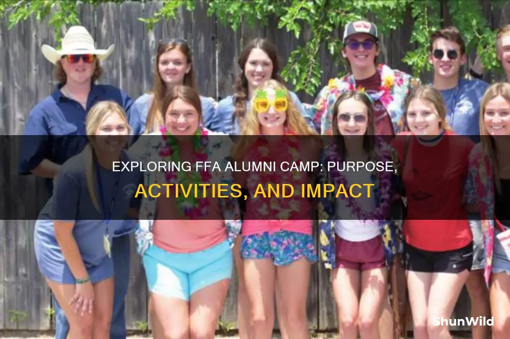 what is ffa alumni camp