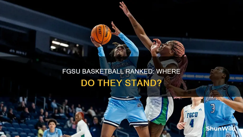 what is fgcu basketball ranked