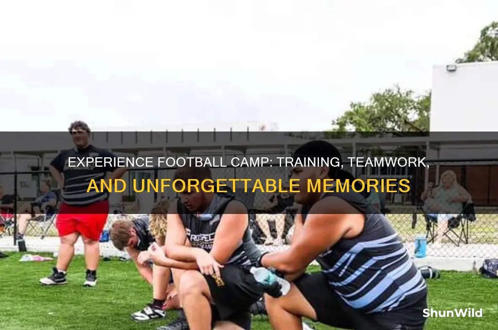 what is football camp like