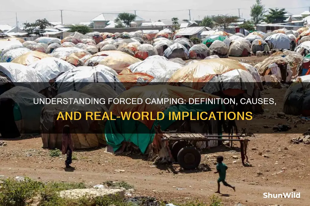 what is forced camping