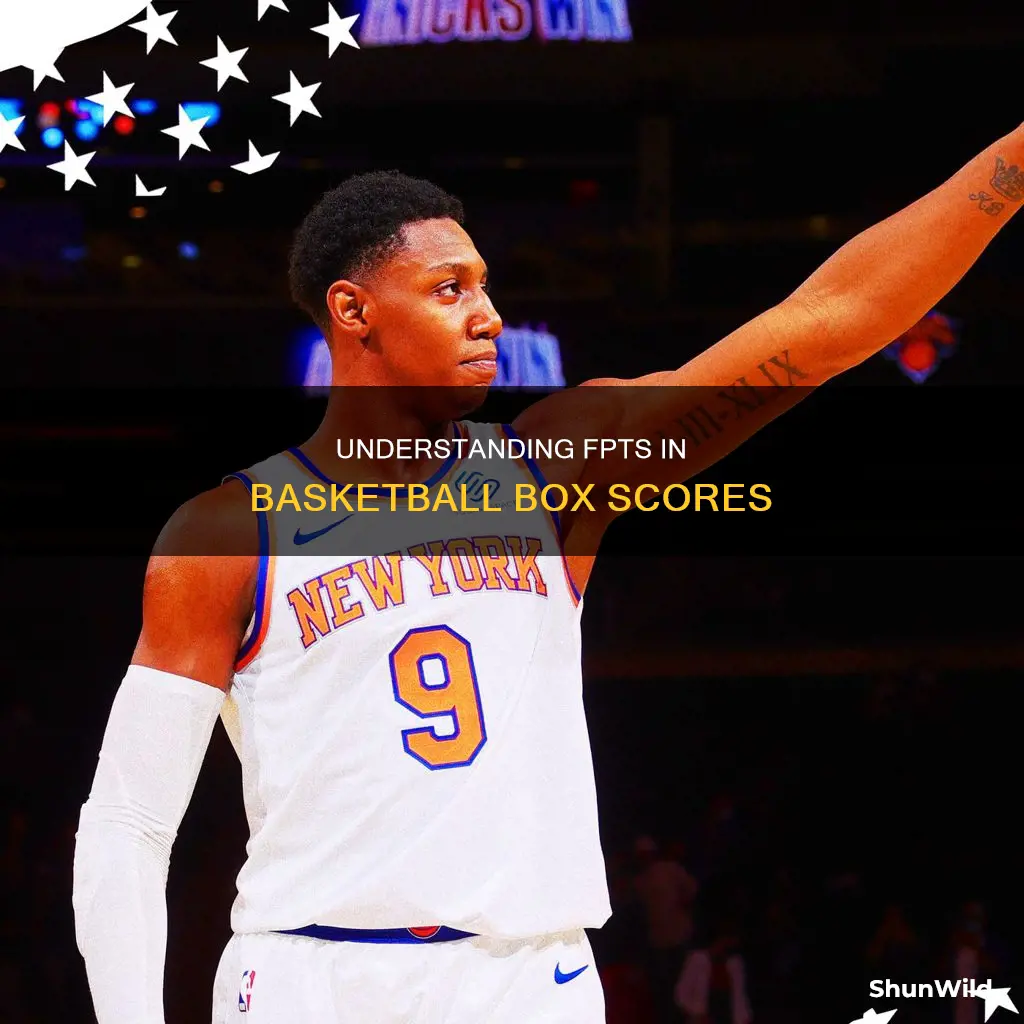 what is fpts in basketball box score