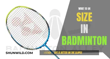 Badminton Racket G4: Know the Grip Size