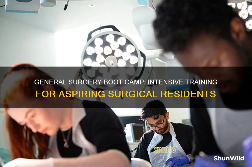what is general surgery boot camp