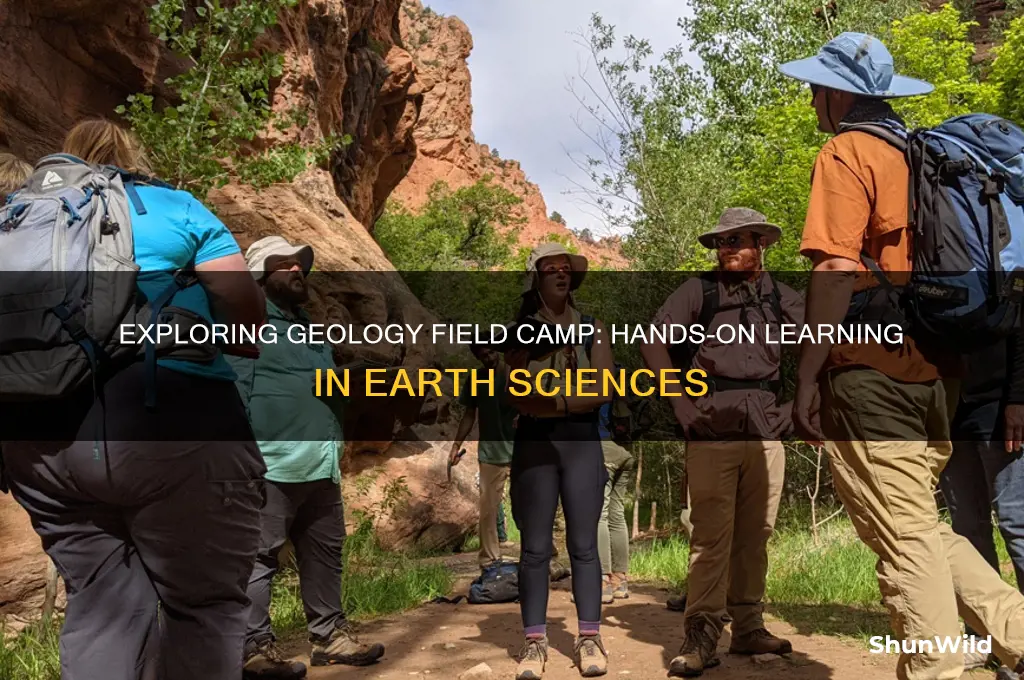 what is geology field camp