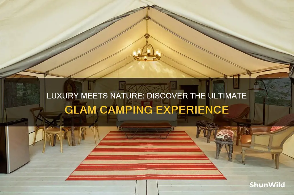 what is glam camping