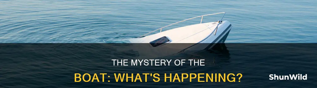 what is going on with the boat