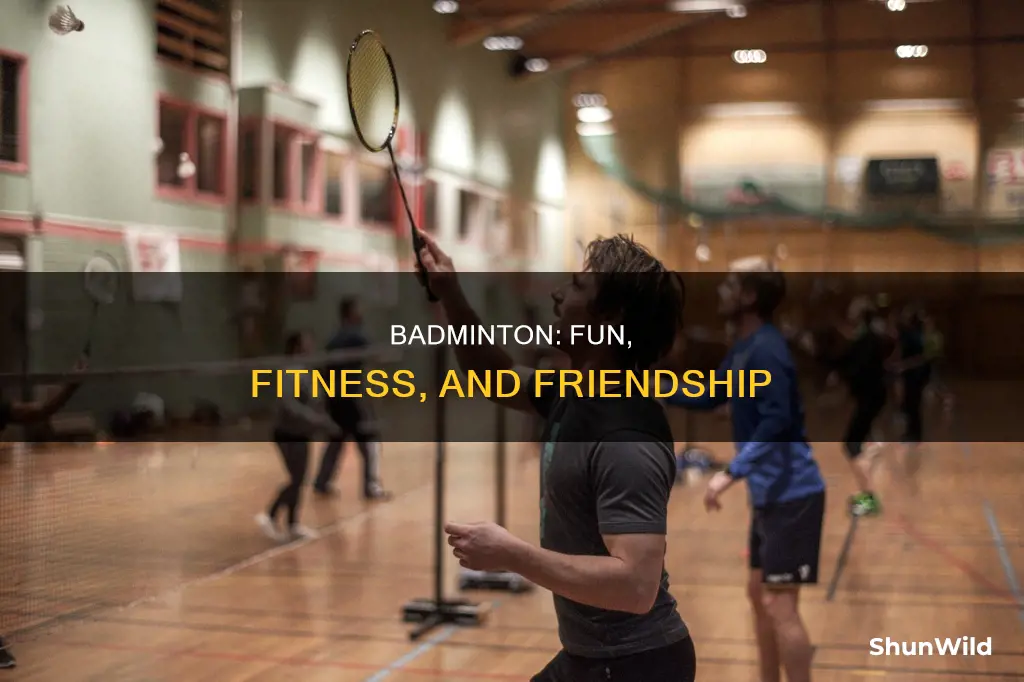 what is good about badminton