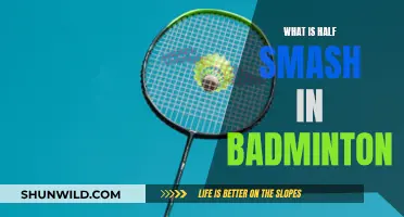Badminton Half Smash: A Powerful Technique