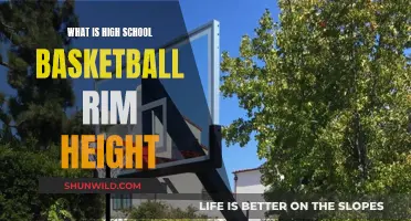Basketball Rim Heights: High School Standardization