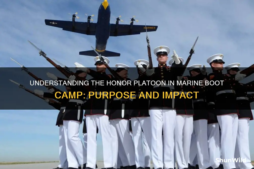 what is honor platoon in marine boot camp