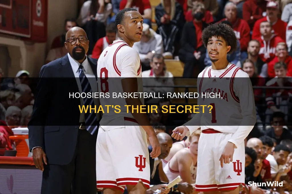 what is indiana hoosiers ranked in basketball
