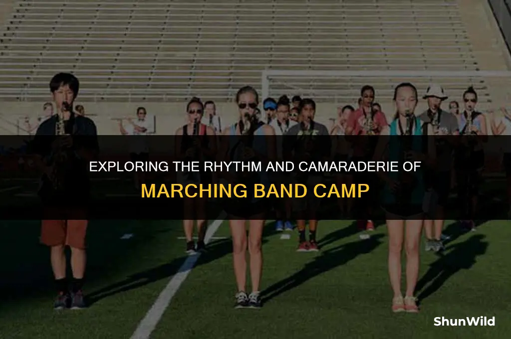 what is marching band camp