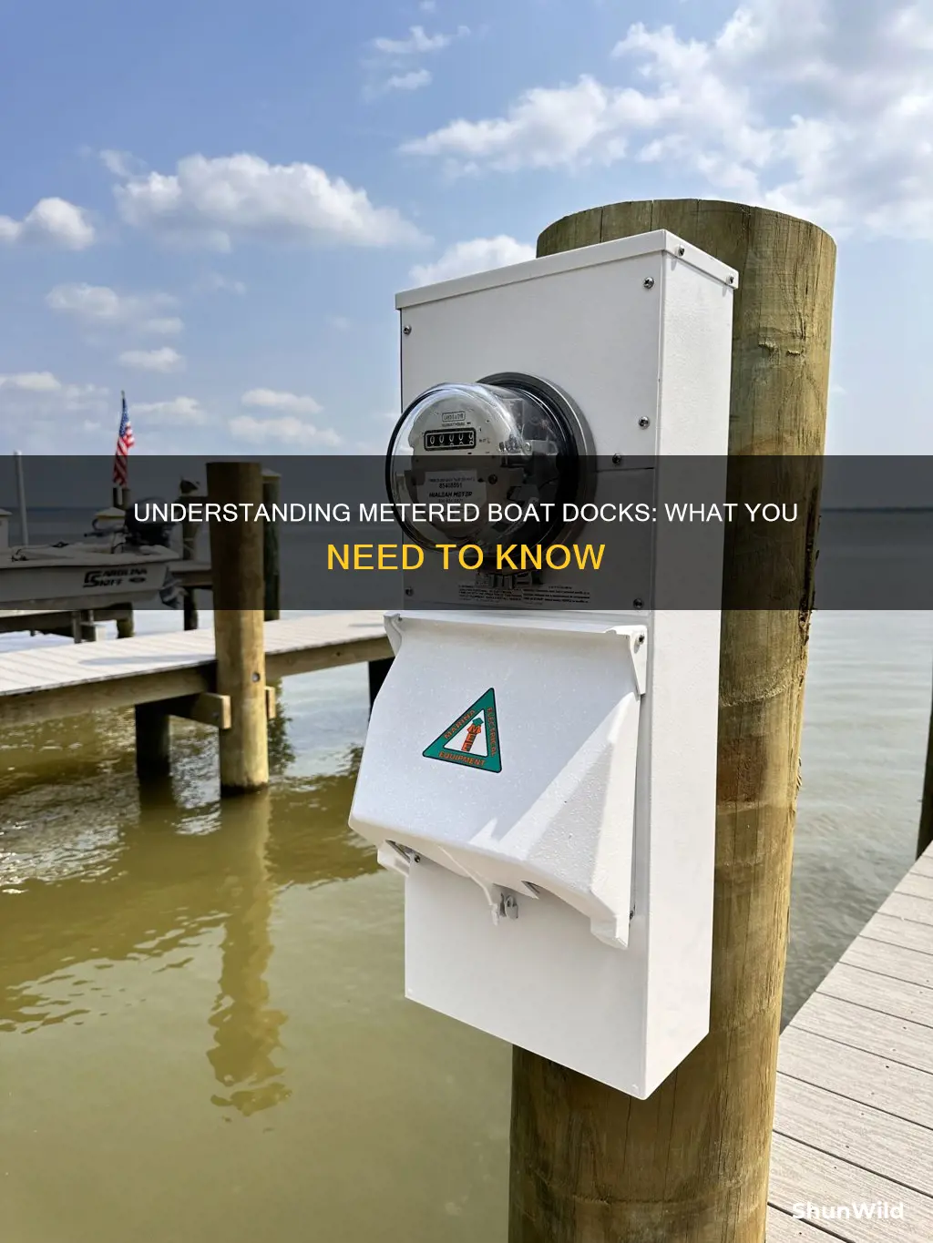 what is metered boat dock