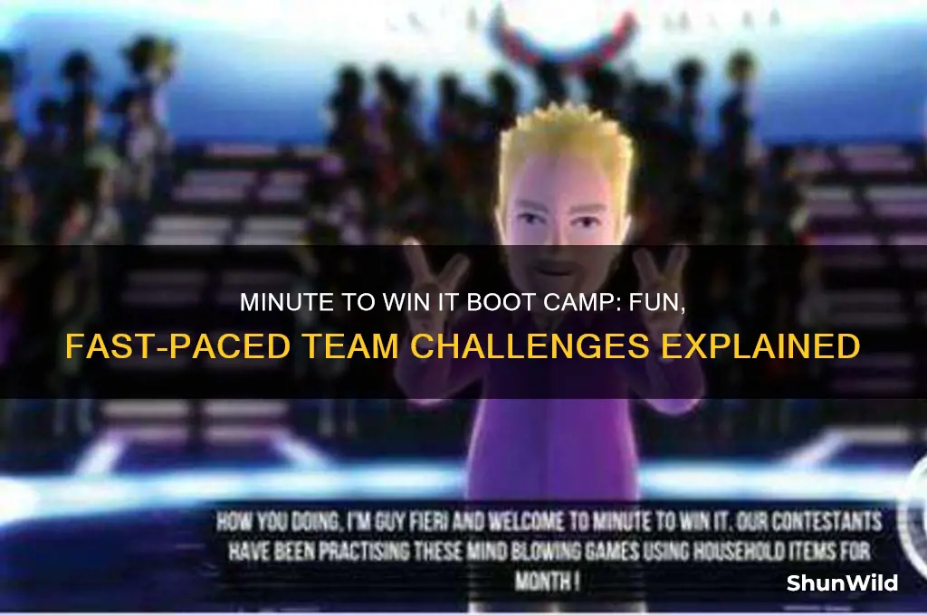 what is minute to win it boot camp