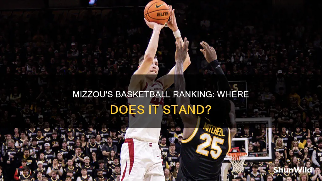 what is mizzou ranked in basketball