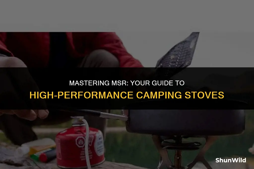 what is msr in camping