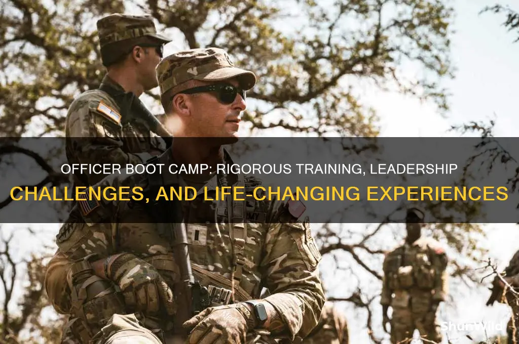 what is officer boot camp like