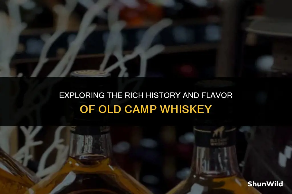 what is old camp whiskey