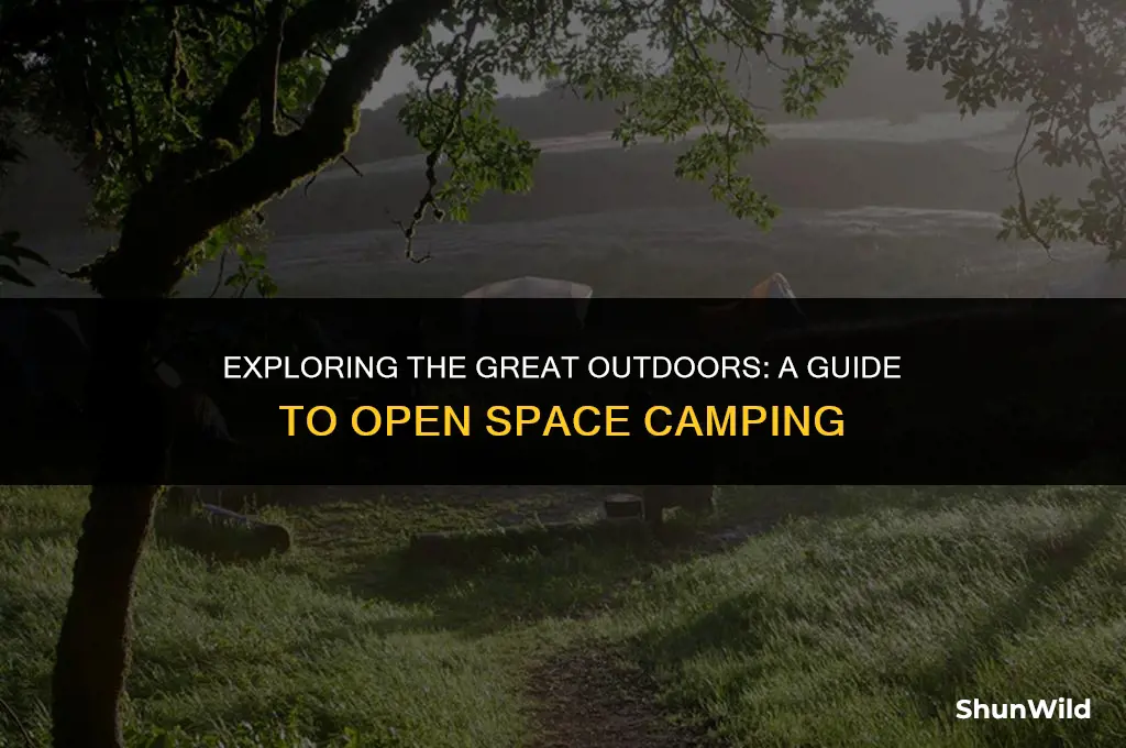 what is open space camping