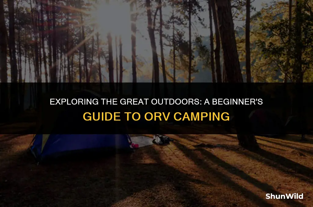 what is orv camping