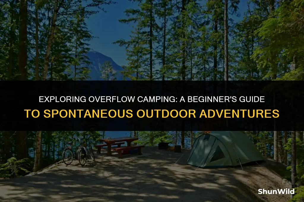 what is overflow camping