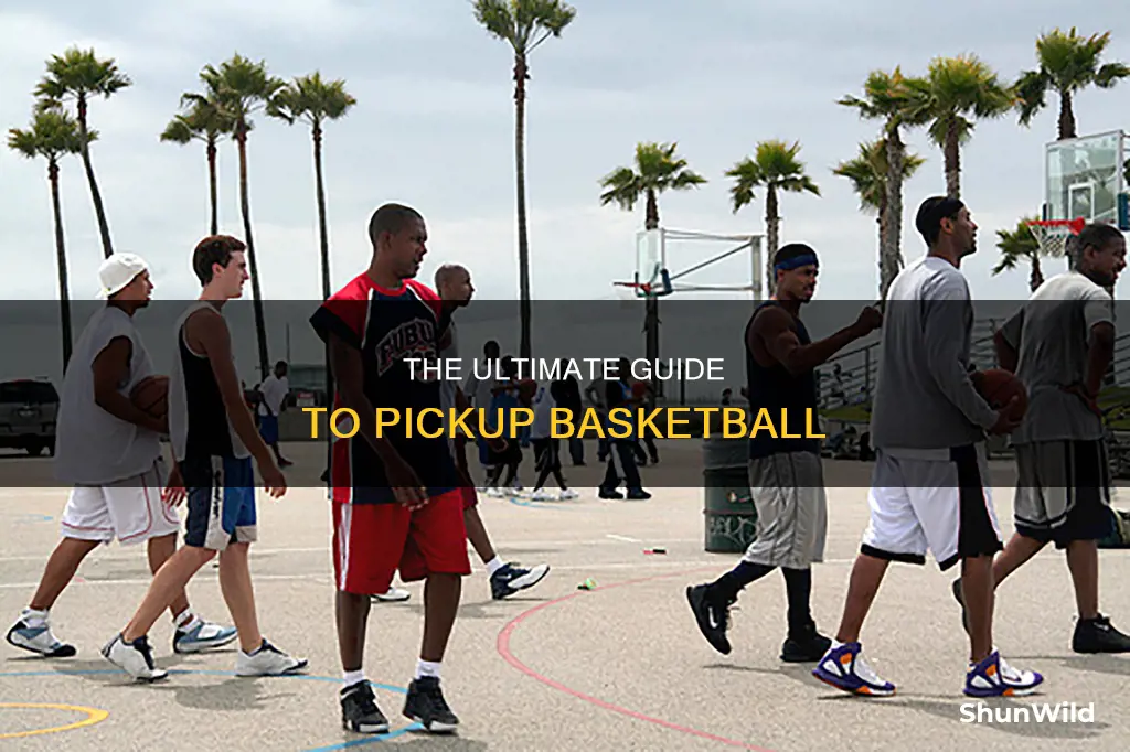 what is pickup basketball