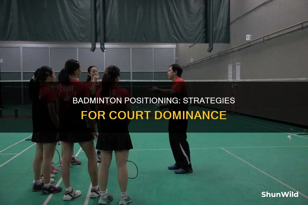 what is positioning in badminton