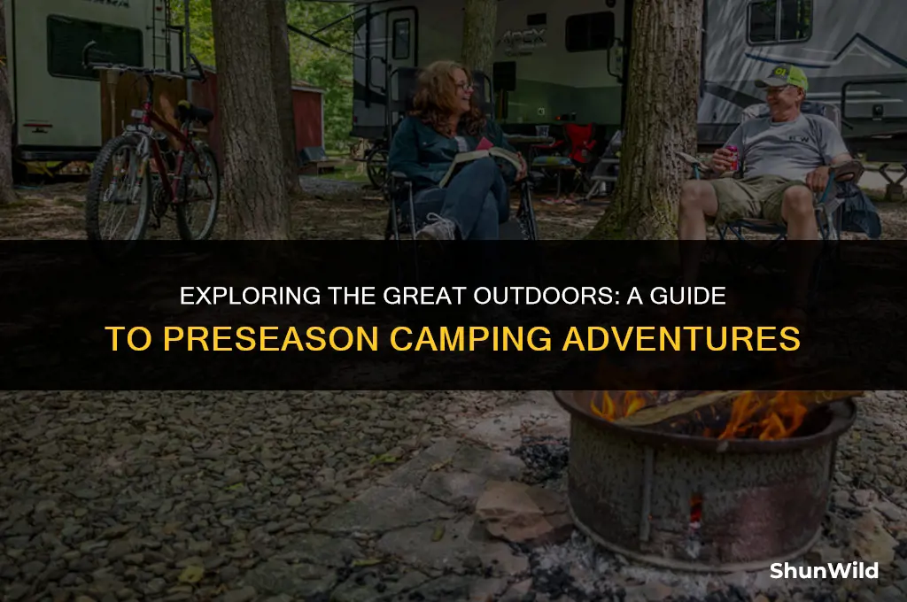 what is preseason camping